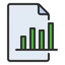 Free Bar Chart File Graph File Chart File Icon