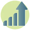 Free Bar Chart Growth Growth Chart Growth Graph Icon