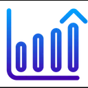 Free Bar Chart Analytics Graph Icon