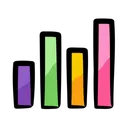 Free Bar Chart  Icon