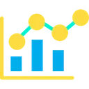 Free Analytics Graph Statistics Icon