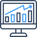 Free Bar Chart Business And Finance Seo And Web Icon