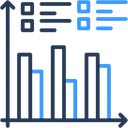 Free Bar chart  Icon