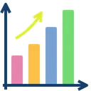 Free Bar Graph Bar Chart Diagram Icon