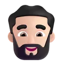 Free Barba Color Luz Icono