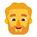 Free Barba Plana Predeterminada Icono