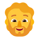 Free Barba Plana Predeterminada Icono