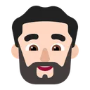 Free Barba Plana Ligera Icono