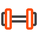 Free Barbell Workout Fitness Icon