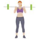 Free Barbells Exercise Physical Exercise Workout Icon