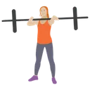 Free Barbells Exercise Physical Exercise Workout Icon