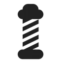 Free Pole High Contrast Icon