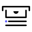 Free Bar Abhebung  Symbol