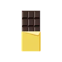 Free Barra De Chocolate Amargo Barra De Chocolate Chocolate Amargo Icono