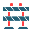 Free Barricade Barrier Fence Icon