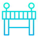 Free Barrier Construction Working Process Icon