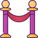 Free Barrier Fence Boundary Icon