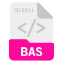 Free Bas File Format Icon