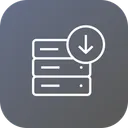 Free Base De Datos Servidor Bastidor Icon