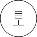 Free Base De Datos Almacenamiento Datos Icono