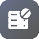 Free Base De Datos Servidor Bastidor Icon