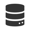 Free Base De Datos Servidor Servidor De Base De Datos Icono