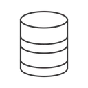 Free Base De Datos Datos Almacenamiento Icono