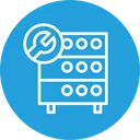 Free Base De Datos Hosting Servidor Icon