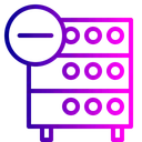 Free Base De Datos Hosting Servidor Icono