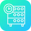 Free Base De Datos Hosting Servidor Icono