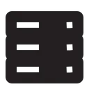 Free Base De Datos Servidor Bastidor Icono