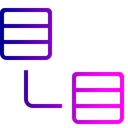 Free Base De Datos Servidor Bastidor Icono