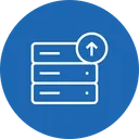 Free Base De Datos Servidor Bastidor Icono