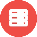 Free Base De Datos Servidor Bastidor Icono