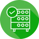 Free Base De Datos Hosting Servidor Icono