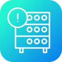 Free Base De Datos Hosting Servidor Icono