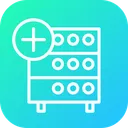 Free Base De Datos Hosting Servidor Icono