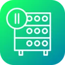 Free Base De Datos Hosting Servidor Icono
