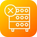 Free Base De Datos Hosting Servidor Icono