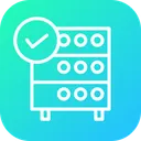 Free Base De Datos Hosting Servidor Icono