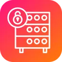 Free Base De Datos Hosting Servidor Icono