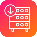 Free Base De Datos Hosting Servidor Icono
