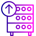Free Base De Datos Hosting Servidor Icono