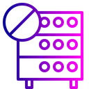 Free Base De Datos Hosting Servidor Icono