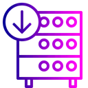 Free Base De Datos Hosting Servidor Icono