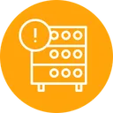 Free Base De Datos Hosting Servidor Icono