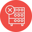 Free Base De Datos Hosting Servidor Icono