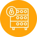 Free Base De Datos Hosting Servidor Icono