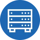 Free Base De Datos Servidor Alojamiento Icono