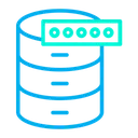 Free Base De Datos Contrasena De Base De Datos Seguridad De Base De Datos Icono